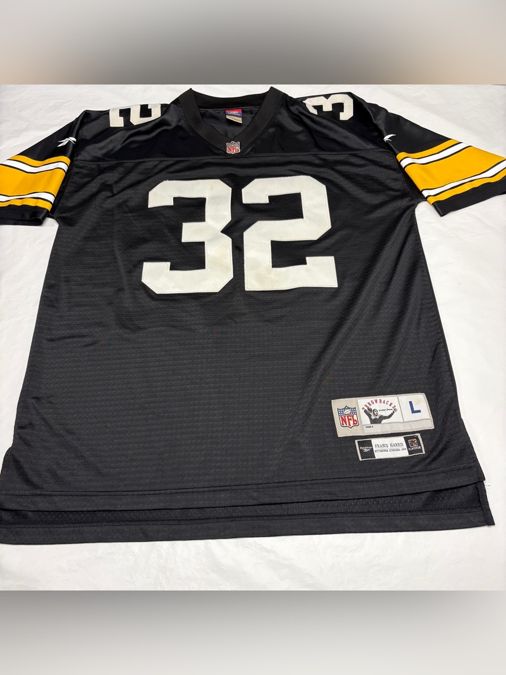 Reebok Gridiron Classic Pittsburgh Steelers Franco Harris #32 Jersey Men’s Large